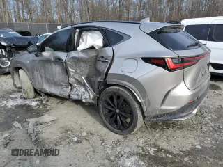 2023 Lexus NX with VIN 2T2KGCEZ4PC026187, listed as a Copart auction lot 42066325 with 38,382 mi miles and Salvage Title. Bid and sale history available at carsss.com. Image 2.