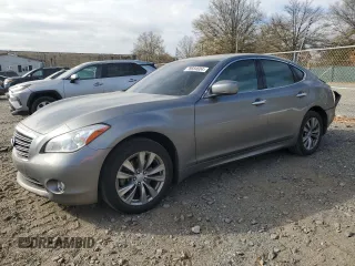 2013 Infiniti M37 with VIN JN1BY1AR9DM603082, listed as a Copart auction lot 78684604 with 112,808 mi miles and Salvage Title. Bid and sale history available at carsss.com. Image 1.