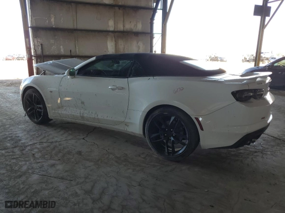 2023 Chevrolet Camaro 2LT with VIN 1G1FD3DS9P0155077, listed as a Copart auction lot 52565225 with 23,974 mi miles and Salvage Title. Bid and sale history available at carsss.com. Image 2.