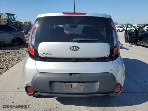 2014 Kia Soul + with VIN KNDJP3A5XE7723980, listed as a Copart auction lot 50387535 with 164,003 mi miles and Salvage Title. Bid and sale history available at carsss.com. Image 6.