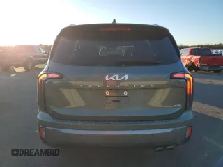 2023 Kia Telluride EX X-Line z VIN 5XYP3DGCXPG360992, wystawiony jako Copart lot #86904934 z przebiegiem 15 947 mil mil oraz Szkoda całkowita • Salvage title. Historia ofert i sprzedaży dostępna na DreamBid. Obrazek 6.