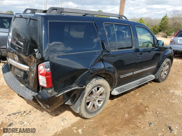 2008 Nissan Pathfinder LE with VIN 5N1AR18BX8C652037, listed as a Copart auction lot 49690485 with 206,610 mi miles and Salvage Title. Bid and sale history available at carsss.com. Image 3.