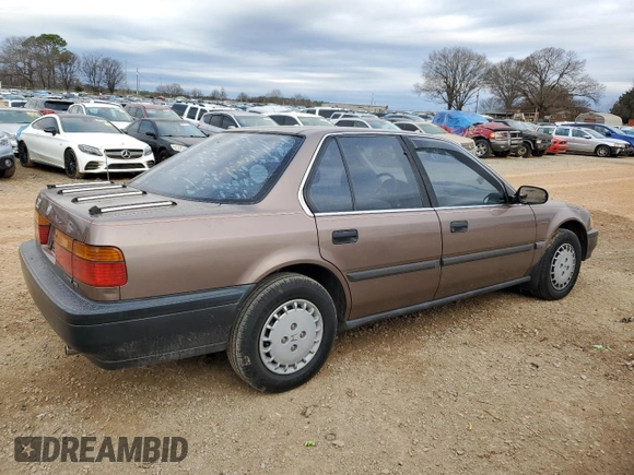 1991 Honda Accord z VIN 1HGCB7649MA181918, wystawiony jako Copart lot #44371355 z przebiegiem 93 114 mil mil oraz Szkoda całkowita • Salvage title. Historia ofert i sprzedaży dostępna na DreamBid. Obrazek 3.