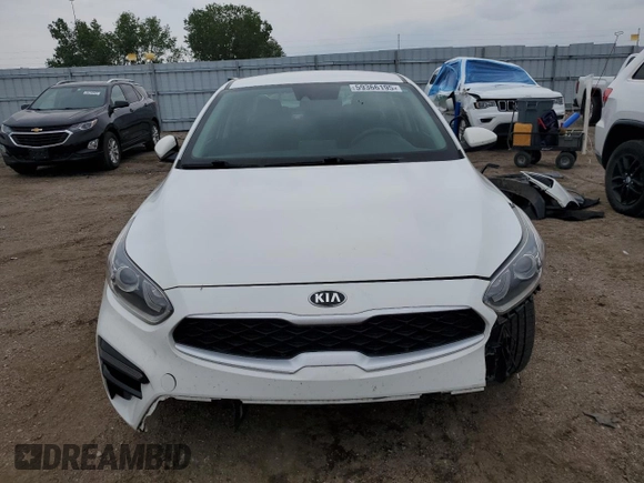 2021 Kia Forte LXS with VIN 3KPF24AD6ME378480, listed as a Copart auction lot 59366195 with 66,124 mi miles and Salvage title. Bid and sale history available at DreamBid. Image 5.