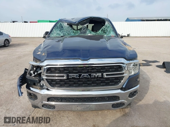 2022 Ram 1500 Big Horn z VIN 1C6SRFFT7NN415143, wystawiony jako IAAI lot #42140645 z przebiegiem 25 468 mil mil oraz . Historia ofert i sprzedaży dostępna na DreamBid. Obrazek 11.