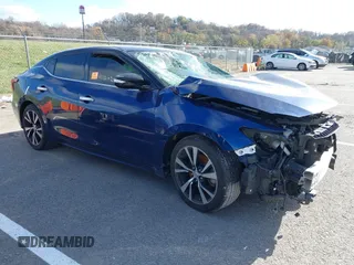 2018 Nissan Maxima S with VIN 1N4AA6AP0JC386490, listed as a IAAI auction lot 40844560 with 75,788 mi miles and . Bid and sale history available at DreamBid. Image 1.