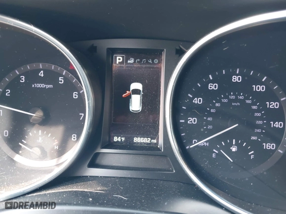 2017 Hyundai Santa Fe Limited Ultimate with VIN KM8SRDHF0HU212900, listed as a IAAI auction lot 39857730 with 86,682 mi miles. Bid and sale history available at carsss.com. Image 7.