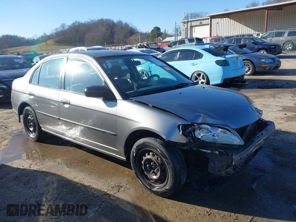 2005 Honda Civic VP with VIN 2HGES16325H565961, listed as a IAAI auction lot 41510330 with 174,275 mi miles and . Bid and sale history available at DreamBid. Image 1.