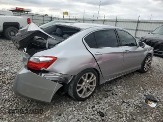 2013 Honda Accord Sdn EX-L with VIN 1HGCR2F80DA223202, listed as a Copart auction lot 77855874 with 159,993 mi miles and Salvage Title. Bid and sale history available at carsss.com. Image 3.