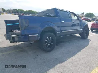 2009 Ford F-150 XL with VIN 1FTPW12V09FB33332, listed as a IAAI auction lot 41579223 with 200,105 mi miles. Bid and sale history available at carsss.com. Image 4.