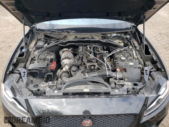 2017 Jaguar F-Pace 20d R-Sport with VIN SADCL2BN4HA094578, listed as a Copart auction lot 45668693 with 107,629 mi miles and . Bid and sale history available at DreamBid. Image 12.