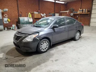 2015 Nissan Versa SV with VIN 3N1CN7AP4FL862333, listed as a Copart auction lot 52688375 with 213,707 mi miles and Salvage Title. Bid and sale history available at carsss.com. Image 1.