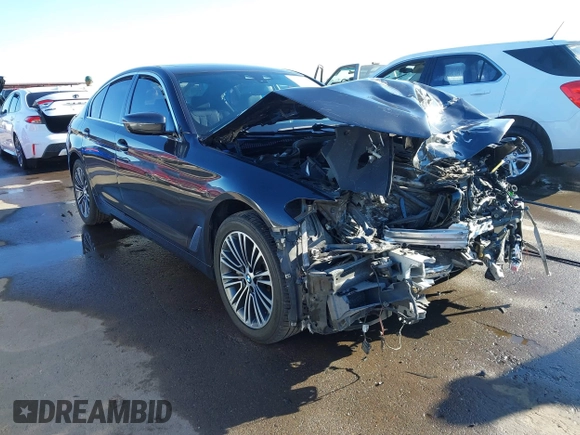 2017 BMW 5 Series 530i with VIN WBAJA5C39HG894097, listed as a IAAI auction lot 41856998 with 89,329 mi miles and . Bid and sale history available at carsss.com. Image 1.