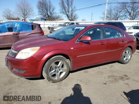 2008 Saturn Aura XE z VIN 1G8ZS57B58F198101, wystawiony jako Copart lot #48639545 z przebiegiem 98 449 mil mil oraz Szkoda całkowita • Salvage title. Historia ofert i sprzedaży dostępna na DreamBid. Obrazek 1.