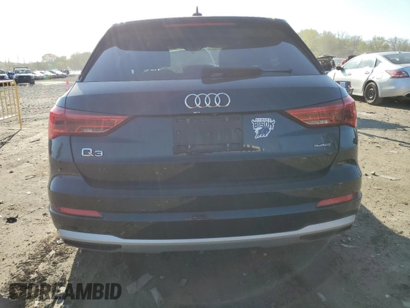 2020 Audi Q3 Premium z VIN WA1AECF34L1024819, wystawiony jako Copart lot #53194995 z przebiegiem 109 523 mil mil oraz Szkoda całkowita • Salvage title. Historia ofert i sprzedaży dostępna na DreamBid. Obrazek 6.