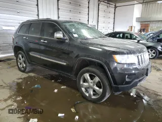 2013 Jeep Grand Cherokee Overland with VIN 1C4RJFCGXDC606880, listed as a Copart auction lot 46447375 with 108,075 mi miles and Clean Title. Bid and sale history available at carsss.com. Image 4.