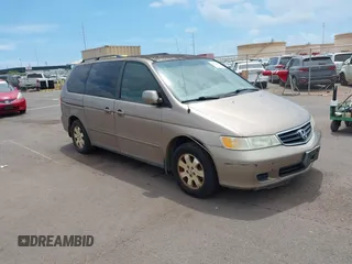 2003 Honda Odyssey EX z VIN 5FNRL18613B083151, wystawiony jako IAAI lot #41959455 z przebiegiem 117 474 mil mil oraz . Historia ofert i sprzedaży dostępna na DreamBid. Obrazek 1.