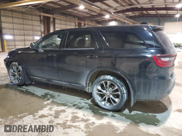 2019 Dodge Durango GT Plus with VIN 1C4RDJDG7KC550435, listed as a Copart auction lot 44917465 with 115,684 mi miles and Salvage Title. Bid and sale history available at DreamBid. Image 2.