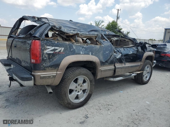 1999 Chevrolet Tahoe with VIN 3GNEK18R0XG106650, listed as a Copart auction lot 63455944 with 158,146 mi miles and Non Repairable. Bid and sale history available at carsss.com. Image 3.