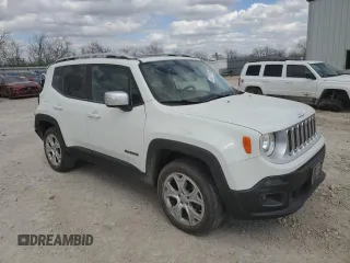 2015 Jeep Renegade Limited z VIN ZACCJBDTXFPB84988, wystawiony jako Copart lot #50721795 z przebiegiem 94 347 mil mil oraz Szkoda całkowita • Salvage title. Historia ofert i sprzedaży dostępna na DreamBid. Obrazek 4.