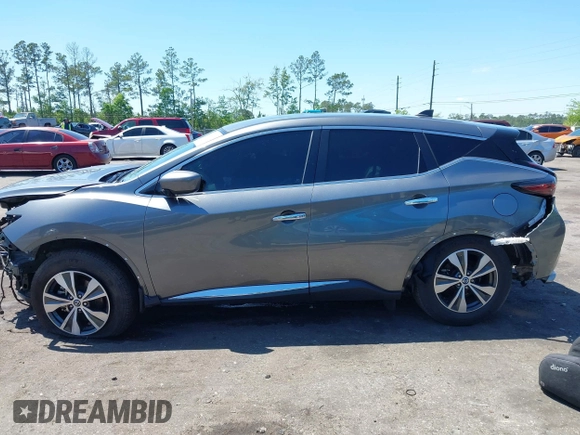 2022 Nissan Murano S with VIN 5N1AZ2AJ1NC121778, listed as a IAAI auction lot 41986383 with 65,218 mi miles and . Bid and sale history available at DreamBid. Image 15.