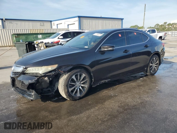 2016 Acura TLX with VIN 19UUB1F34GA001113, listed as a Copart auction lot 61598035 with 127,792 mi miles and Salvage title. Bid and sale history available at DreamBid. Image 1.