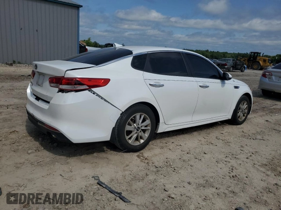 2016 Kia Optima LX with VIN 5XXGT4L36GG057136, listed as a Copart auction lot 56056965 with 118,478 mi miles and Salvage title. Bid and sale history available at DreamBid. Image 3.