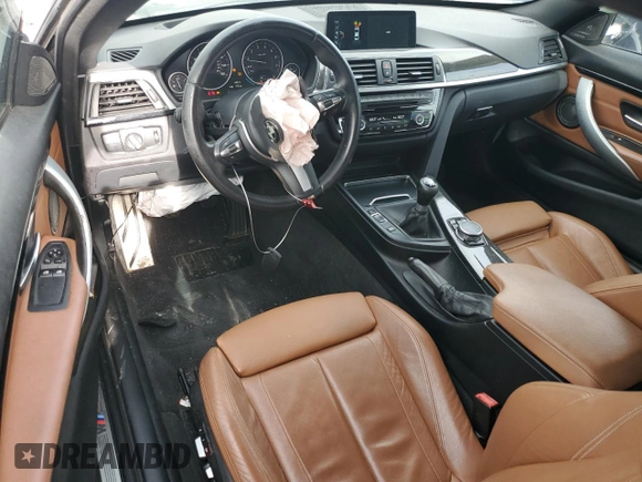 2017 BMW 4 Series 440i with VIN WBA4P1C55HK523005, listed as a Copart auction lot 54916354 with 99,425 mi miles and Salvage Title. Bid and sale history available at carsss.com. Image 8.