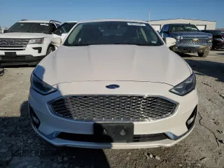 2019 Ford Fusion Hybrid Titanium with VIN 3FA6P0RU0KR277431, listed as a Copart auction lot 48234545 with 87,043 mi miles and Salvage Title. Bid and sale history available at carsss.com. Image 5.