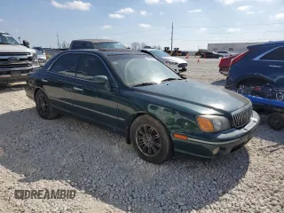 2001 Hyundai XG with VIN KMHFU45D81A097019, listed as a Copart auction lot 43586015 with 198,459 mi miles and Clean Title. Bid and sale history available at carsss.com. Image 4.