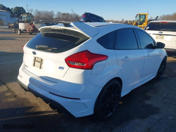 2017 Ford Focus RS with VIN WF0DP3TH8H4120064, listed as a IAAI auction lot 41295085 with NaN miles. Bid and sale history available at carsss.com. Image 4.
