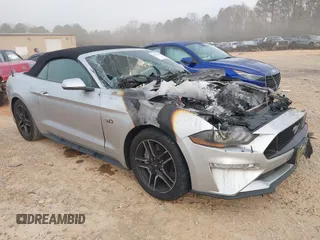 2019 Ford Mustang GT Premium with VIN 1FATP8FF0K5126017, listed as a IAAI auction lot 41783559 with Not Provided miles. Bid and sale history available at carsss.com. Image 1.