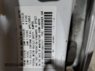 2016 Honda Accord Sedan LX with VIN 1HGCR2F31GA207017, listed as a Copart auction lot 46866595 with 225,260 mi miles and Salvage Title. Bid and sale history available at carsss.com. Image 13.