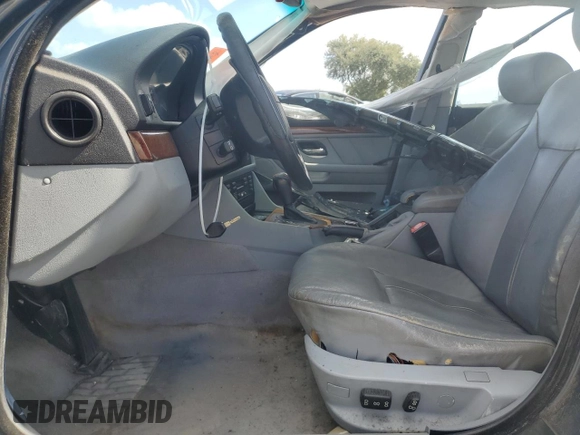 2001 BMW 5 Series 530iA with VIN WBADT63461CF08161, listed as a Copart auction lot 78609274 with 189,808 mi miles and Salvage Title. Bid and sale history available at carsss.com. Image 7.