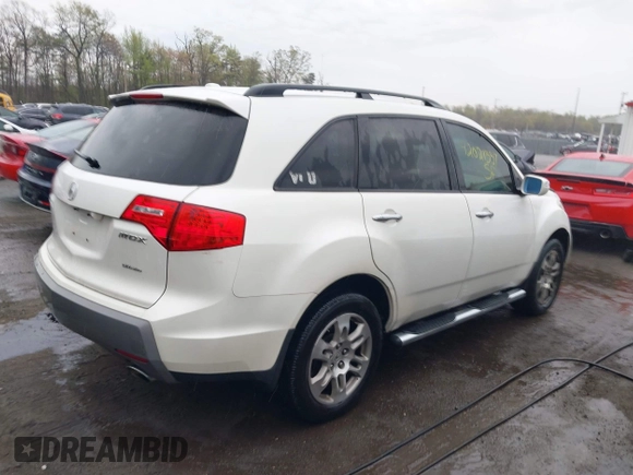 2009 Acura MDX Tech Pkg with VIN 2HNYD28689H518114, listed as a IAAI auction lot 42021557 with 303,364 mi miles. Bid and sale history available at carsss.com. Image 4.