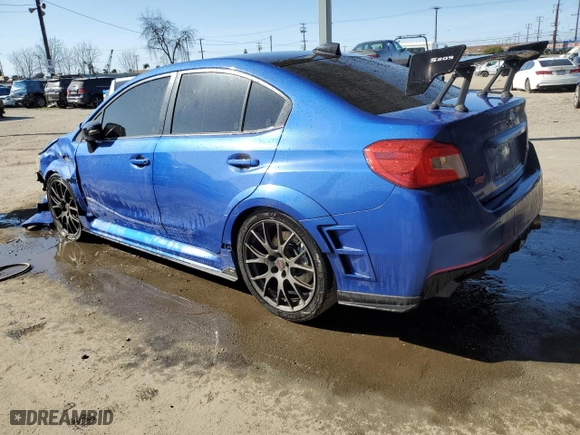 2019 Subaru STI S209 with VIN JF1VA2Z65K9829236, listed as a Copart auction lot 49910475 with 65,874 mi miles and Salvage Title. Bid and sale history available at carsss.com. Image 2.