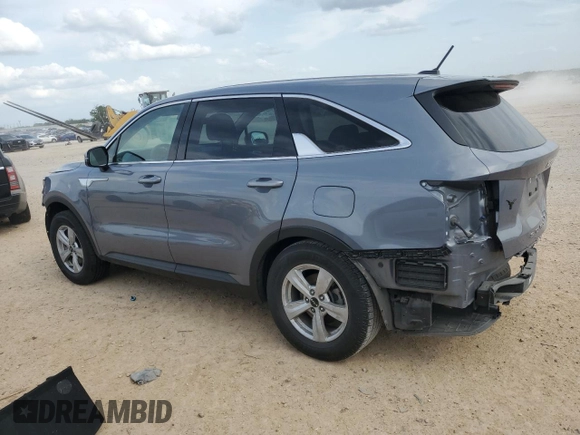 2022 Kia Sorento LX z VIN 5XYRG4LC0NG152717, wystawiony jako Copart lot #55238715 z przebiegiem 78 435 mil mil oraz Szkoda całkowita • Salvage title. Historia ofert i sprzedaży dostępna na DreamBid. Obrazek 2.
