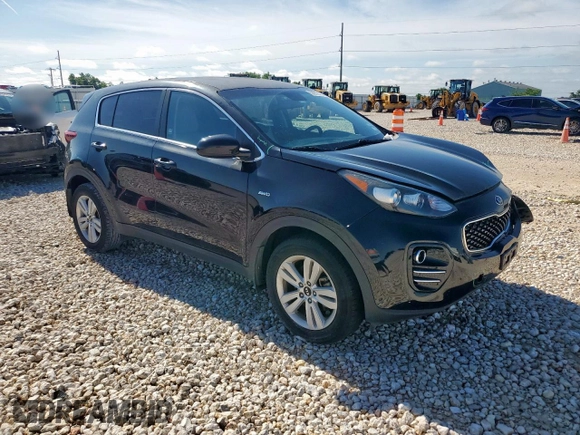2017 Kia Sportage LX z VIN KNDPMCAC0H7229035, wystawiony jako Copart lot #58212175 z przebiegiem 66 041 mil mil oraz Szkoda całkowita • Salvage title. Historia ofert i sprzedaży dostępna na DreamBid. Obrazek 4.