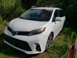 2019 Toyota Sienna SE z VIN 5TDXZ3DCXKS020380, wystawiony jako Copart lot #76834874 z przebiegiem 72 005 mil mil oraz Szkoda całkowita • Salvage title. Historia ofert i sprzedaży dostępna na DreamBid. Obrazek 1.