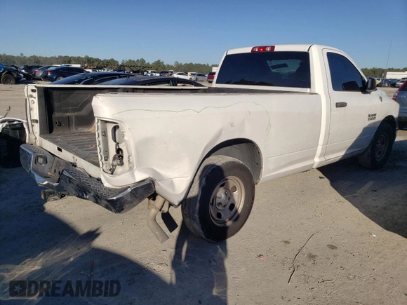 2017 Ram 1500 Tradesman with VIN 3C6JR6DG7HG648910, listed as a Copart auction lot 87169654 with 69,034 mi miles and Salvage title. Bid and sale history available at DreamBid. Image 3.
