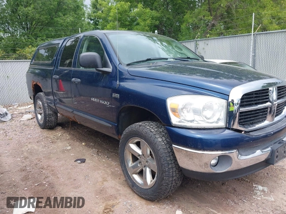 2007 Dodge 1500 SLT с VIN 1D7HU18287J511582, выставлен на аукционе IAAI как лот 42410151 с пробегом 151 001 миль миль и . История ставок и продаж доступна на DreamBid. Изображение 1.
