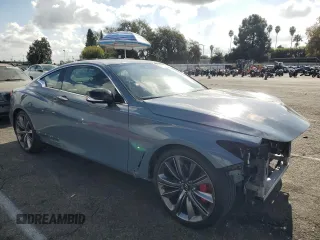 2021 Infiniti Q60 Red Sport 400 с VIN JN1FV7LK2MM530327, выставлен на аукционе Copart как лот 80844904 с пробегом 35 611 миль миль и Списание • Salvage title. История ставок и продаж доступна на DreamBid. Изображение 4.