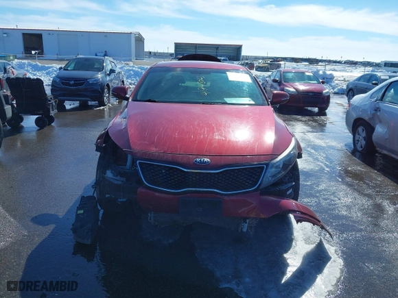 2015 Kia Optima LX with VIN 5XXGM4A79FG517679, listed as a IAAI auction lot 41748023 with 125,666 mi miles. Bid and sale history available at carsss.com. Image 13.