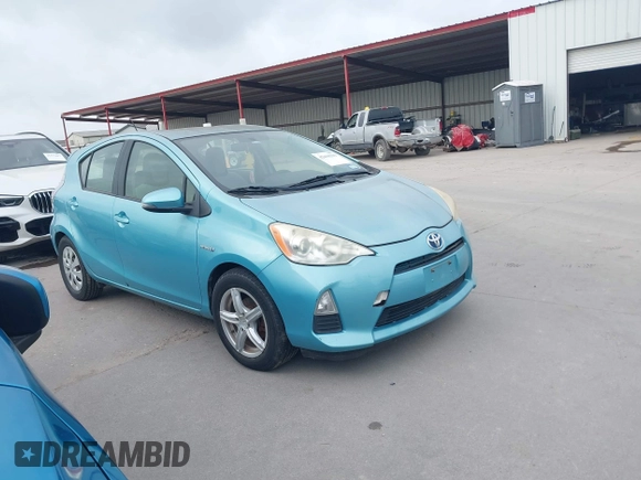 2012 Toyota Prius One with VIN JTDKDTB33C1021767, listed as a IAAI auction lot 42466233 with 159,372 mi miles and . Bid and sale history available at DreamBid. Image 1.