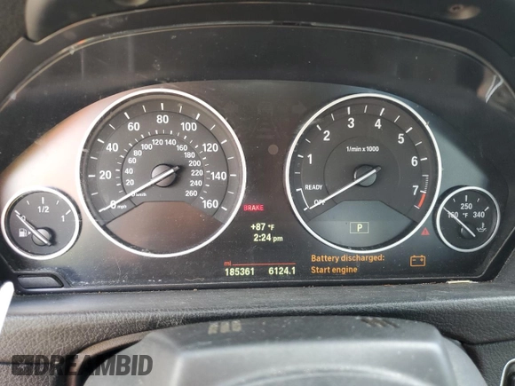 2014 BMW 4 Series 428i xDrive with VIN WBA3T1C58EPS98357, listed as a Copart auction lot 78603674 with 185,361 mi miles and Clean Title. Bid and sale history available at carsss.com. Image 9.