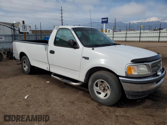 1998 Ford F-150 with VIN 1FTZF1725WKB16536, listed as a Copart auction lot 51173615 with 150,676 mi miles and Clean title. Bid and sale history available at DreamBid. Image 4.