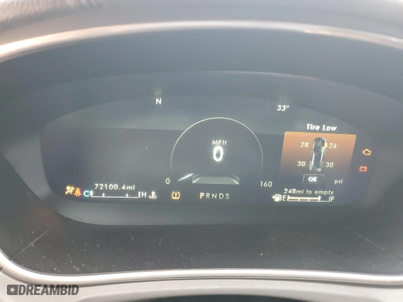2019 Lincoln Nautilus Reserve with VIN 2LMPJ8L93KBL11136, listed as a Copart auction lot 46173655 with 72,100 mi miles and Salvage Title. Bid and sale history available at carsss.com. Image 9.
