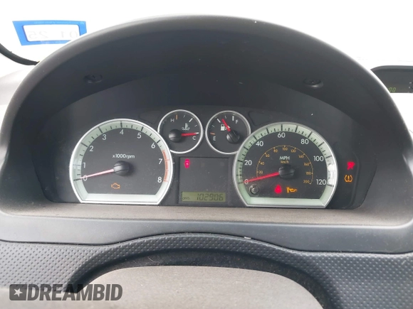 2009 Chevrolet Aveo 1LT with VIN KL1TD66E99B630907, listed as a IAAI auction lot 41378480 with 102,906 mi miles and . Bid and sale history available at DreamBid. Image 7.