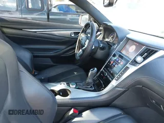2018 Infiniti Q60 Luxe with VIN JN1EV7EL9JM391021, listed as a IAAI auction lot 41369592 with 112,732 mi miles and . Bid and sale history available at carsss.com. Image 5.