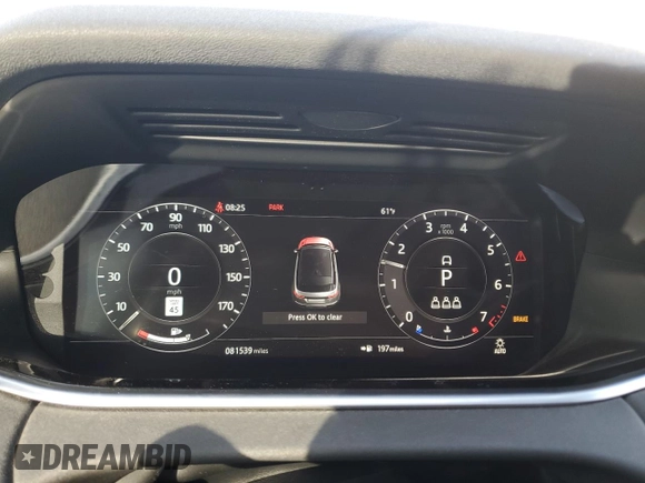 2020 Land Rover Range Rover Evoque SE с VIN SALZP2FX9LH077872, выставлен на аукционе Copart как лот 82992654 с пробегом 81 539 миль миль и Чистый • Clean title. История ставок и продаж доступна на DreamBid. Изображение 9.